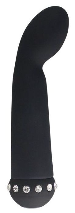 Черный вибратор SPARKLE SUCCUBI BLISS G VIBE - 14,2 см. - 0