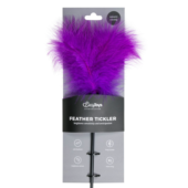 Фиолетовая щекоталка Feather Tickler - 44 см. - 1