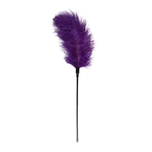 Тиклер с фиолетовыми перышками Feather Tickler - 54 см. - 0