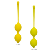 Набор вагинальных шариков-лимонов Kegel Training Set Lemon - 2