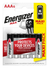 Батарейки Energizer MAX E92/AAA1.5V - 6 шт. - 0