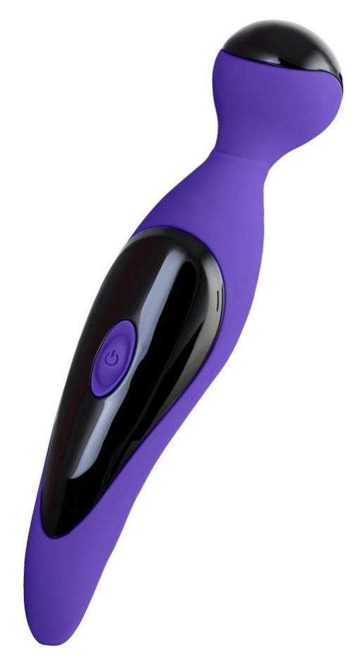 Фиолетовый вибростимулятор COSMY - 18,3 см. - 0
