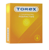 Текстурированные презервативы Torex Ребристые - 3 шт. - 0