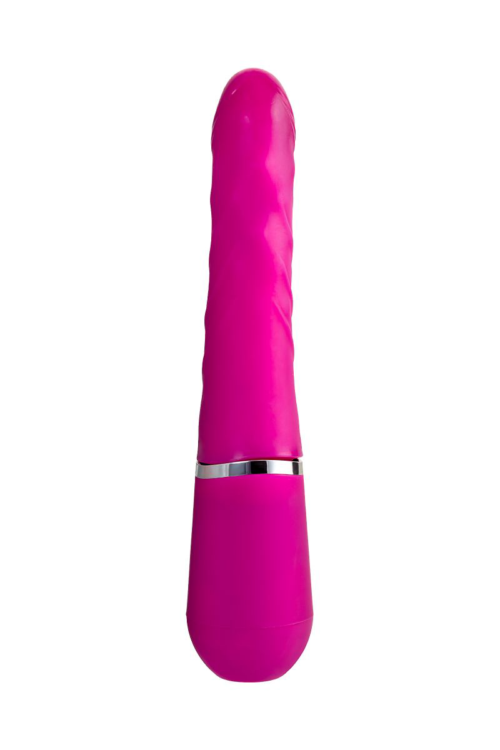 Розовый нереалистичный вибратор Ailighter Smart Telescopic Lover - 27,1 см. - 4