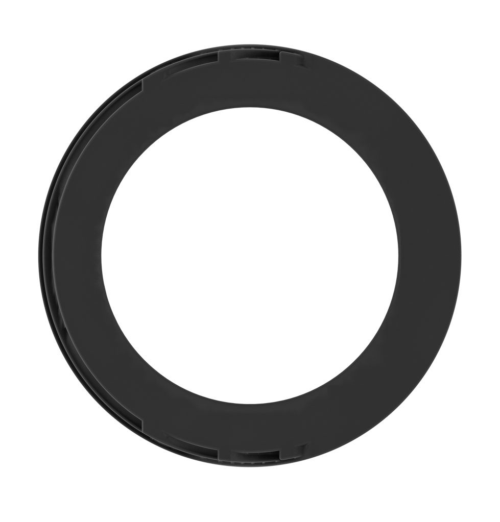 Чёрное эрекционное кольцо No.42 Cockring - 1