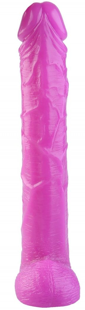 Розовый фаллоимитатор-гигант - 44,5 см. - 2