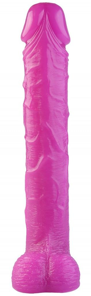 Розовый фаллоимитатор-гигант - 51 см. - 2