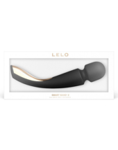 Черный вибромассажёр Lelo Smart Wand 2 Large - 30,4 см. - 2