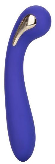 Фиолетовый вибромассажер с электростимуляцией Intimate Estim Petite G Wand - 19 см. - 0