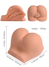 Телесная вагина с двумя отверстиями - 1