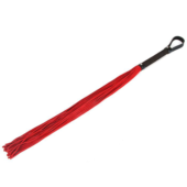 Мягкая плеть c красными шнурами SOFT RED LASH - 58 см. - 0