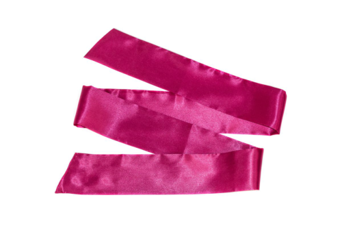 Розовая лента для связывания Wink - 152 см. - 0