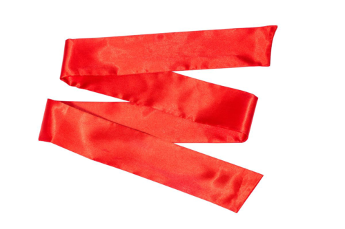 Красная лента для связывания Wink - 152 см. - 0