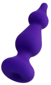 Фиолетовая анальная втулка Sholt - 10 см. - 0