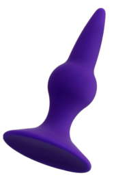 Фиолетовая анальная втулка Klapsy - 10,5 см. - 0