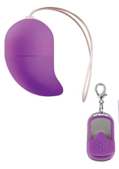 Фиолетовое виброяйцо G-spot Egg Small - 0