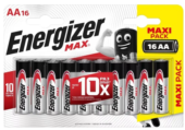 Батарейки Energizer MAX AA/LR6 1.5V - 16 шт. - 0