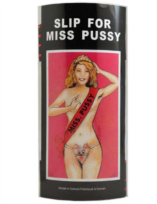 Розовые шаловливые трусики Miss Pussy - 1