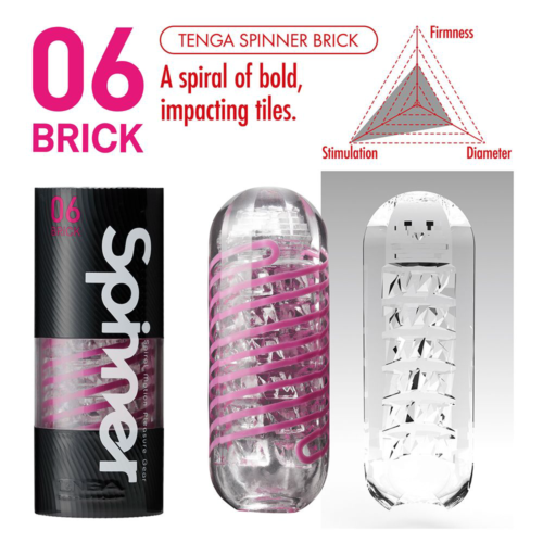Мастурбатор SPINNER Brick - 1