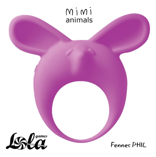 Фиолетовое эрекционное кольцо Fennec Phil - 1