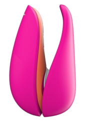Ярко-розовый бесконтактный клиторальный стимулятор Womanizer Liberty - 3