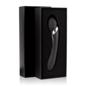 Черный двухсторонний вибромассажер Vibes Wand Vibrator - 22,5 см. - 4