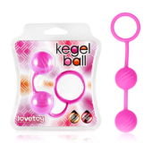 Розовые вагинальные шарики Kegel Ball - 2