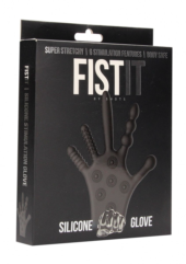 Черная стимулирующая перчатка Stimulation Glove - 2