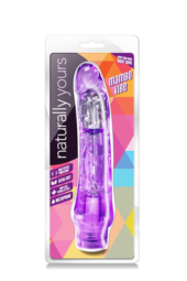 Фиолетовый вибратор-реалистик Mambo Vibe - 22,8 см. - 1