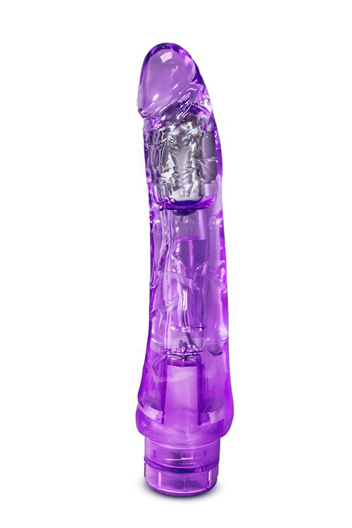 Фиолетовый вибратор-реалистик Mambo Vibe - 22,8 см. - 0