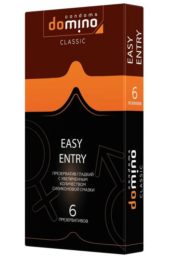 Презервативы с увеличенным количеством смазки DOMINO Easy Entry - 6 шт. - 0