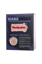 Реалистичный мастурбатор-вагина Diana - 8