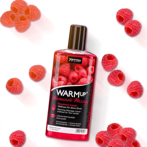 Массажное масло с ароматом малины WARMup Raspberry - 150 мл. - 1