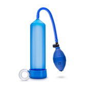 Синяя ручная вакуумная помпа Male Enhancement Pump - 1