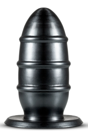 Черная анальная пробка Fuc Plug - 20,9 см.