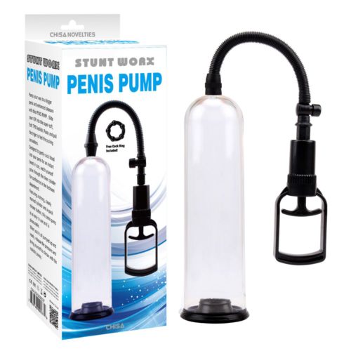Прозрачная вакуумная помпа Penis Pump - 1