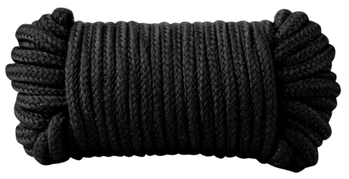 Чёрная хлопковая верёвка Bondage Rope 33 Feet - 10 м. - 0
