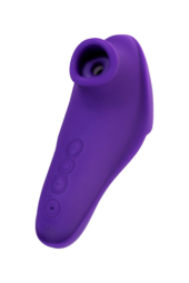 Фиолетовый клиторальный стимулятор Swizzy - 4