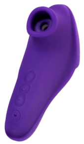 Фиолетовый клиторальный стимулятор Swizzy - 0