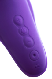 Фиолетовый клиторальный стимулятор Swizzy - 10
