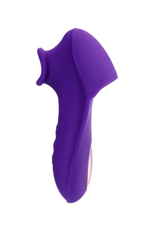 Фиолетовый клиторальный стимулятор Swizzy - 3