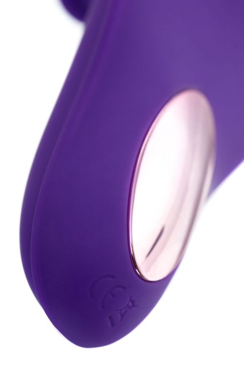 Фиолетовый клиторальный стимулятор Swizzy - 9