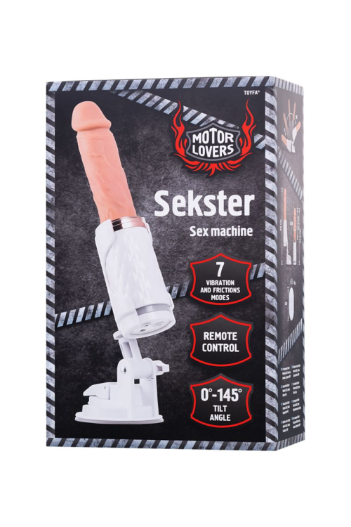 Белая секс-машина Sekster - 15