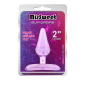Сиреневая анальная пробка Gum Drops Plug - 6,6 см. - 1