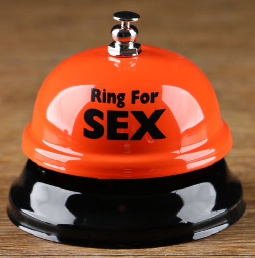 Настольный звонок RING FOR SEX - 0