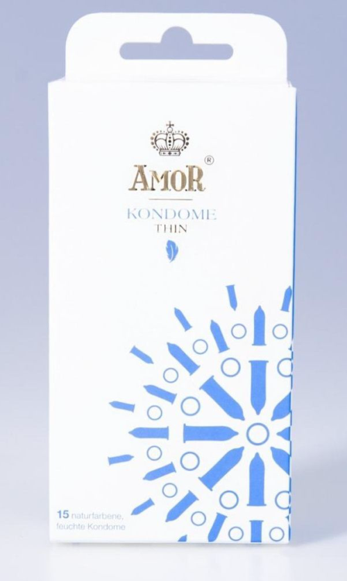 Супертонкие презервативы AMOR Thin - 15 шт. - 0