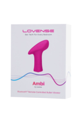 Ярко-розовая вибропуля Lovense Ambi - 6