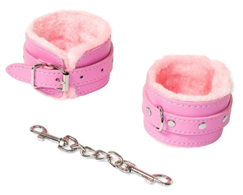Розовые наручники Calm - 0