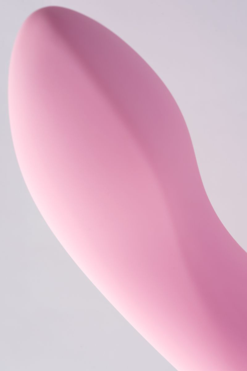 Розовый вибратор-кролик Hello Rabbit - 24,5 см. - 10
