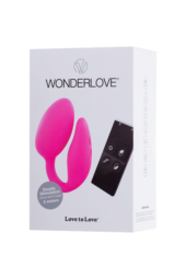 Розовый стимулятор Wonderlove - 8